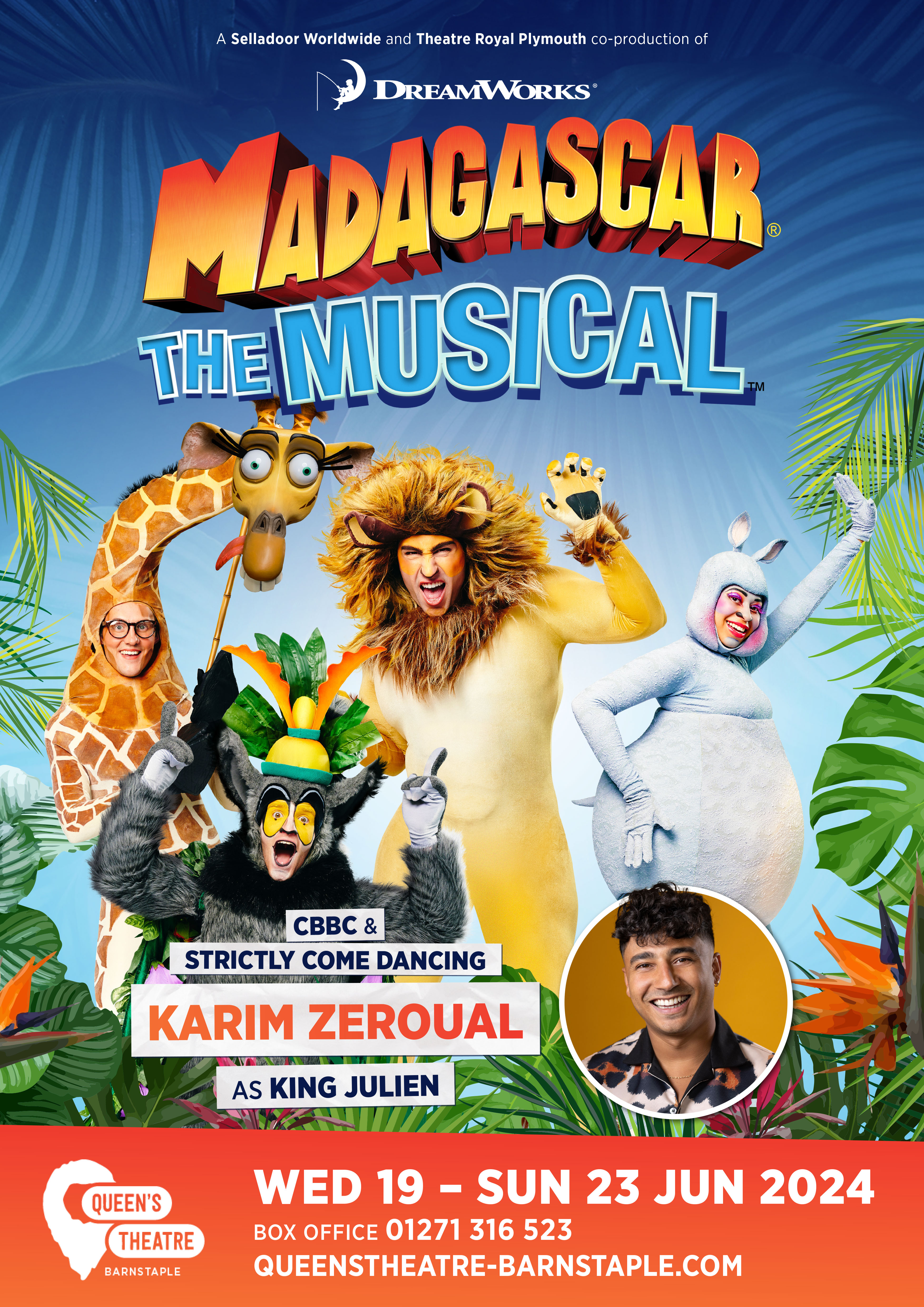 Madagascar the Musical Poster Show Image